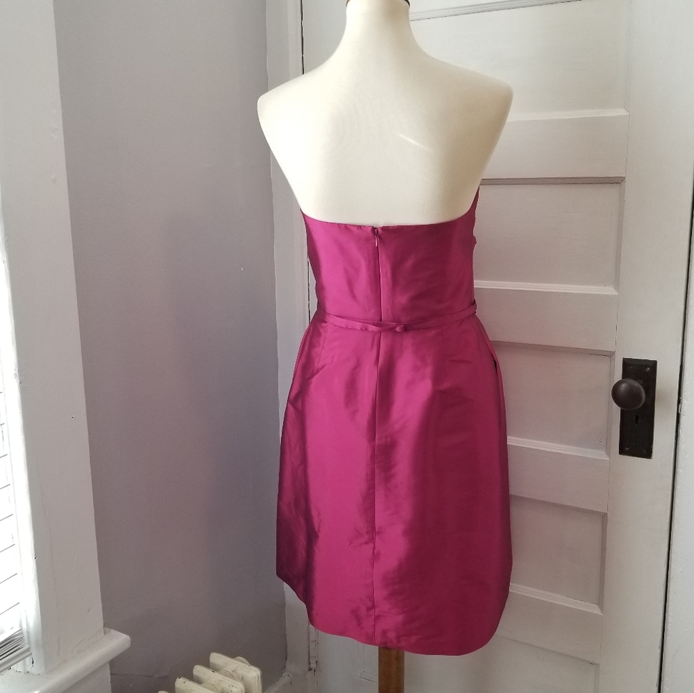 Alfred Sung Fruit Punch Strapless Dress, Size 8 - Picture 2 of 11